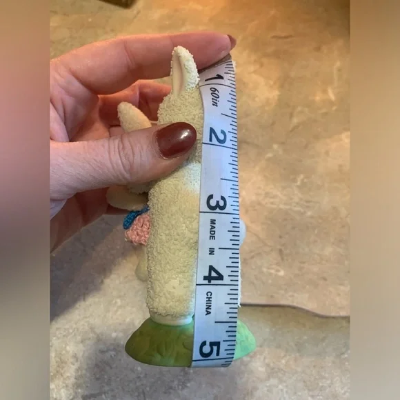 Dept 56 Snow bunnies Easter/Spring Love My Little Bunny 2005 - Picture 7 of 8